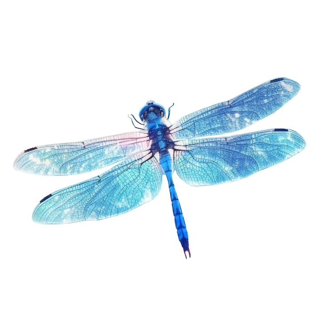 Free PSD view of dragonfly