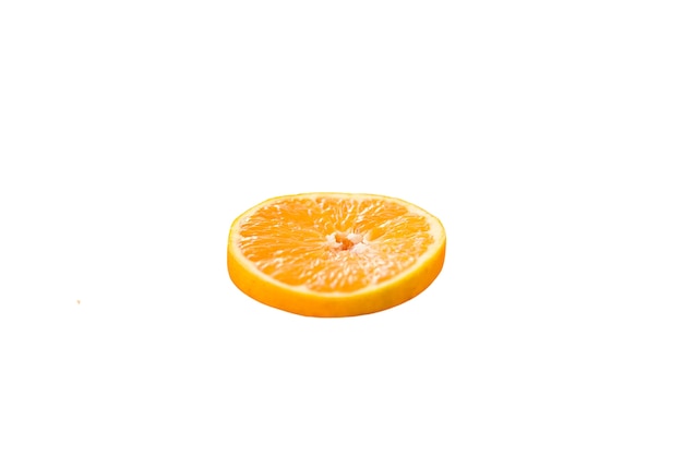 Free PSD view of fresh orange fruit