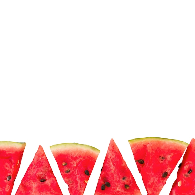 Free PSD view of fresh watermelon fruit