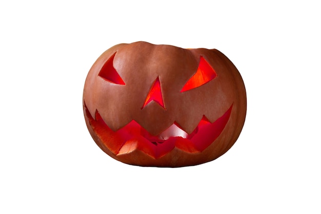 Free PSD view of ghastly halloween pumpkin