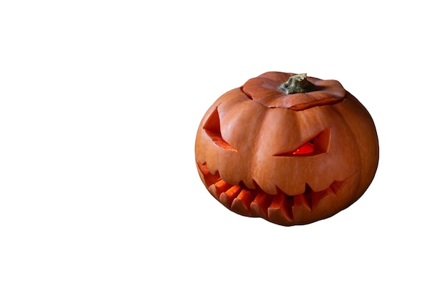 Free PSD view of ghastly halloween pumpkin