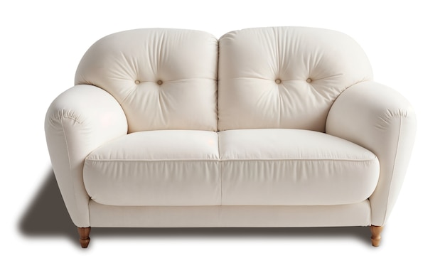 Free PSD view of sofa for interior design decor