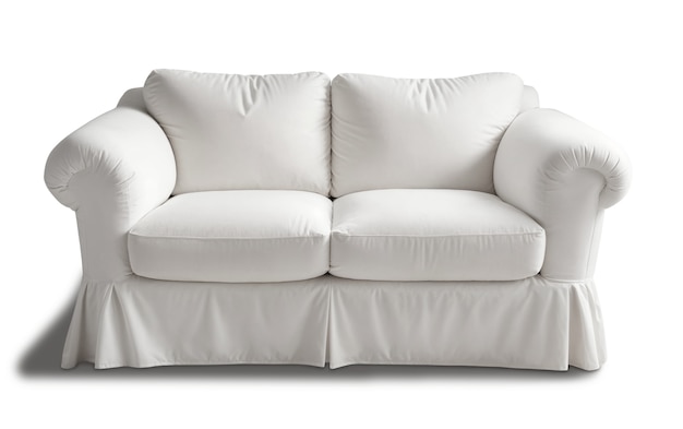 Free PSD view of sofa for interior design decor