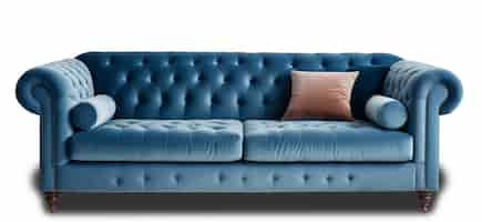 Free PSD view of sofa for interior design decor