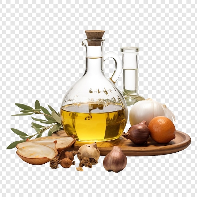 Free PSD vinegar isolated on transparent background