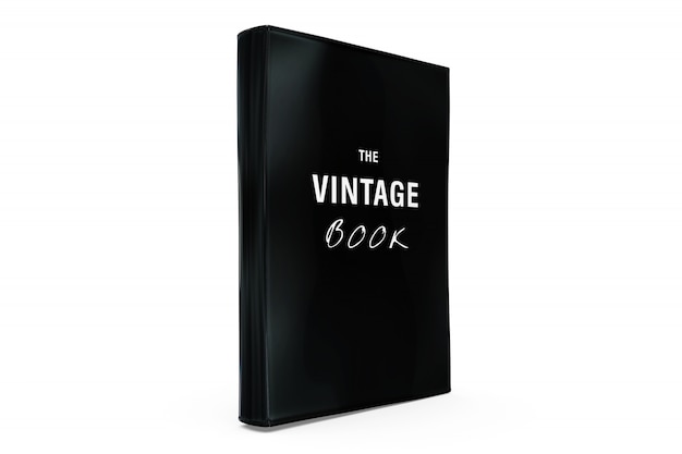 Vintage book mock-up