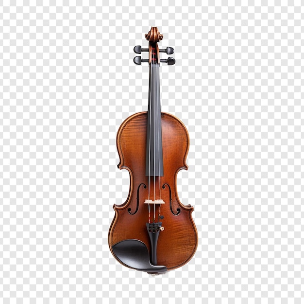 Free PSD violin isolated on transparent background