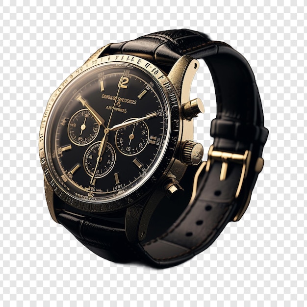 Watch isolated on transparent background