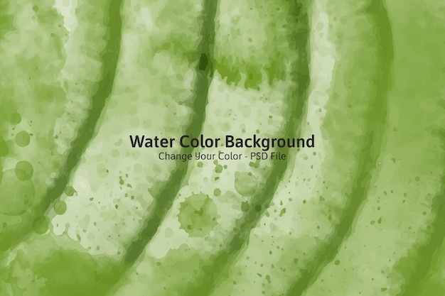 Water Color Background Editable Color