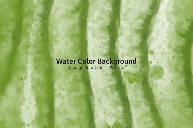 Water Color Background Editable Color