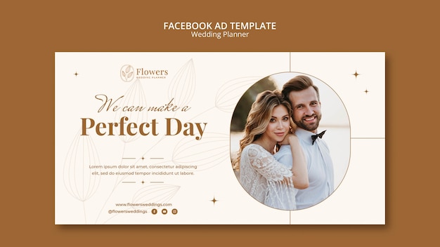 Wedding planner facebook ad