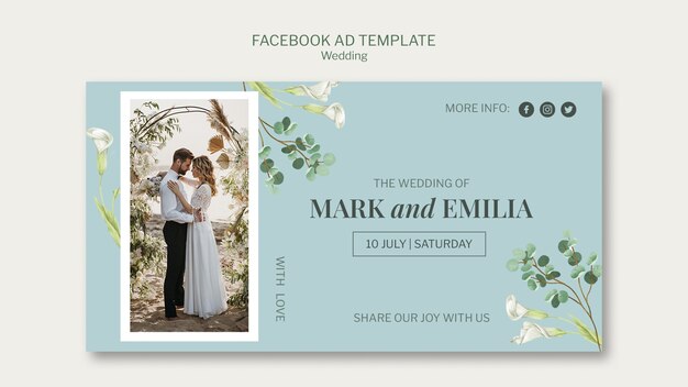 Wedding template design