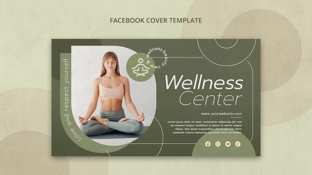 Free PSD wellness  template design