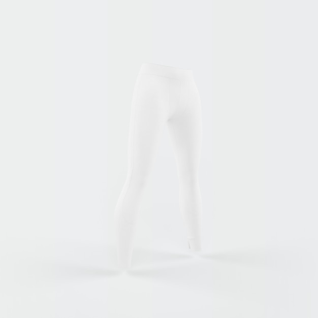 Free PSD white silhouette of trousers