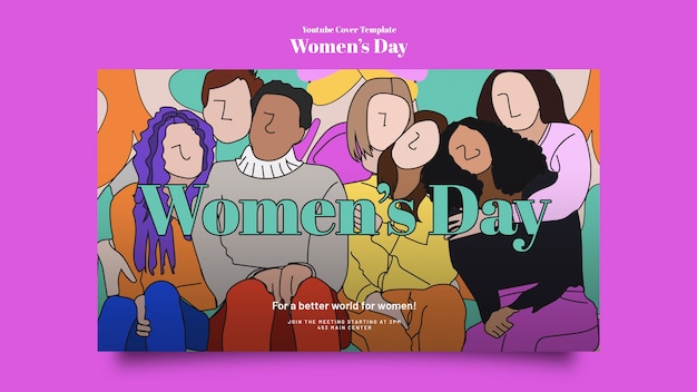 Women's day celebration youtube cover