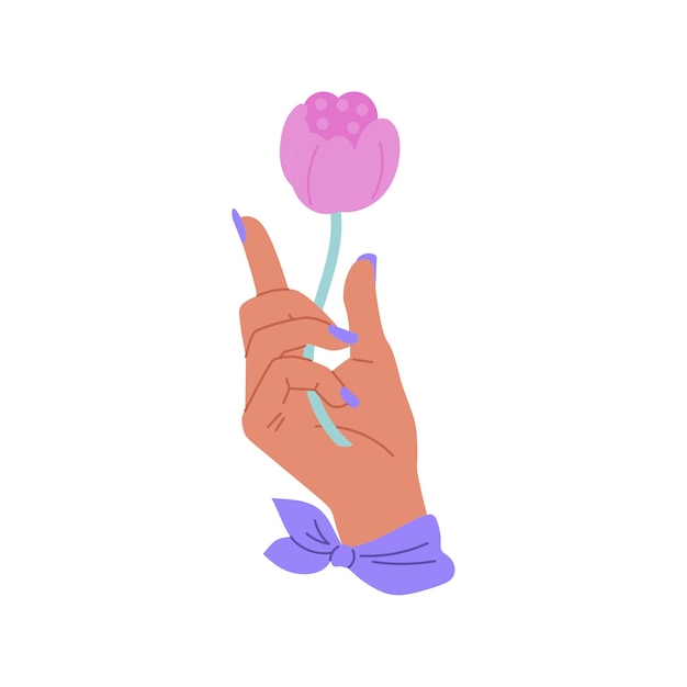 Free PSD women's day icon illustration