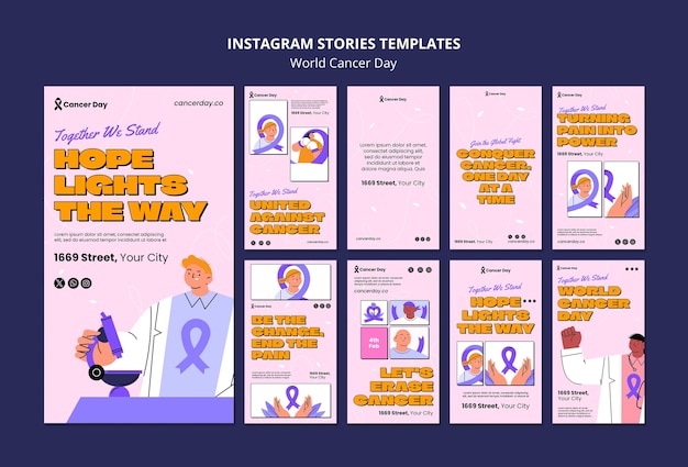 World cancer day instagram stories