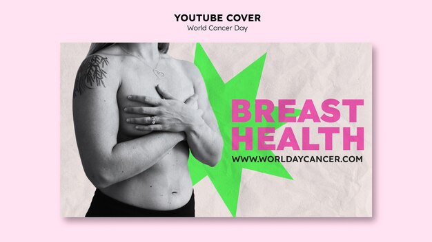 World cancer day youtube cover