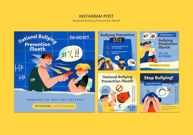 World day of bullying prevention instagram posts