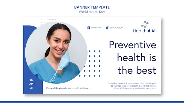 World health day banner