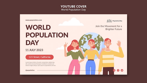 World population day template