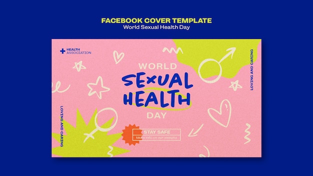 Free PSD world sexual health day facebook cover