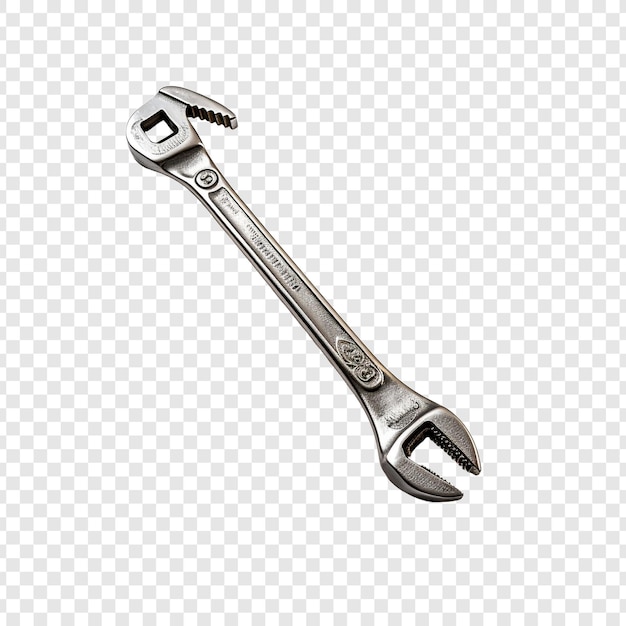 Free PSD wrench isolated on transparent background