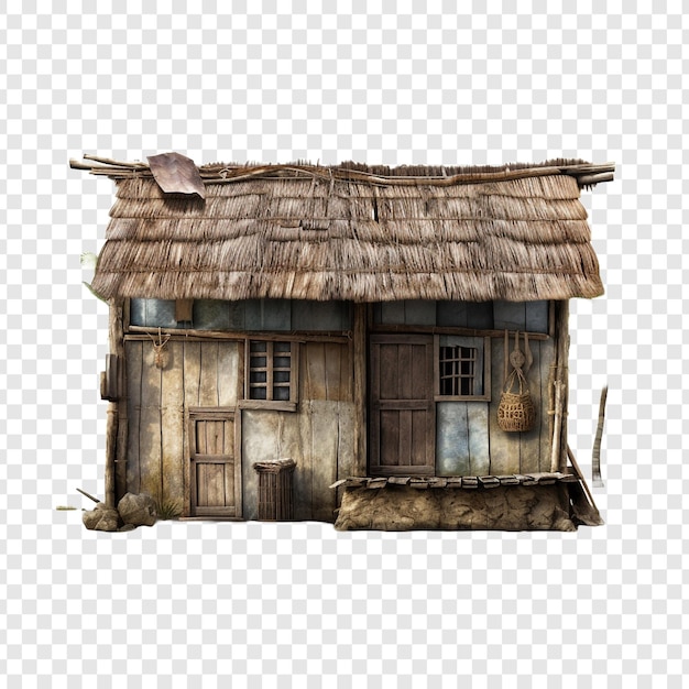 Free PSD yali house isolated on transparent background