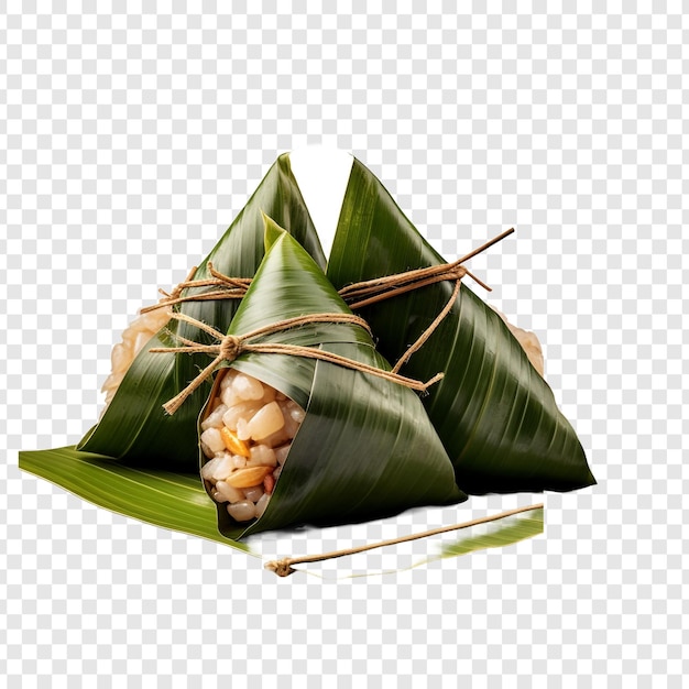 Zongzi isolated on transparent background