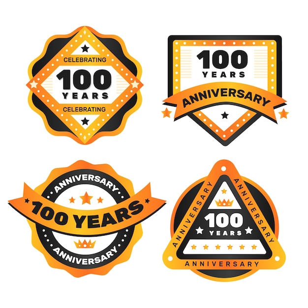 100 anniversary label collection