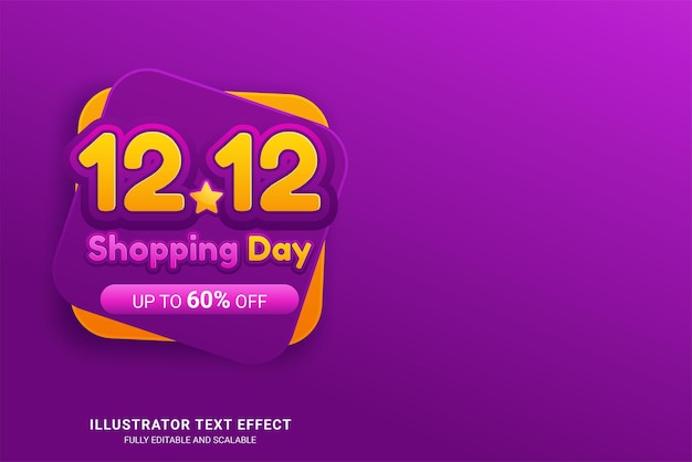 12.12 Shopping day sale banner background