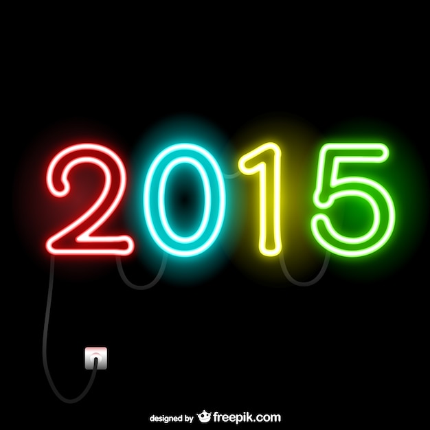 2015 neon lights