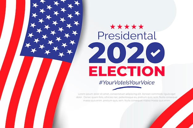 2020 us presidential election background