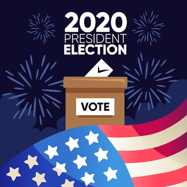 Free vector 2020 us presidential election