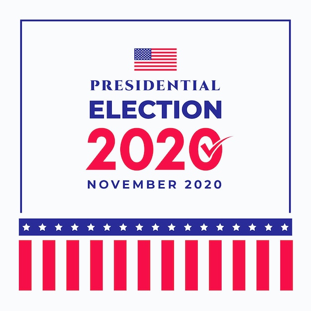 Free vector 2020 us presidential election