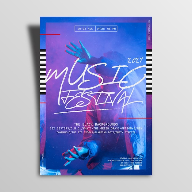 2021 music festival poster