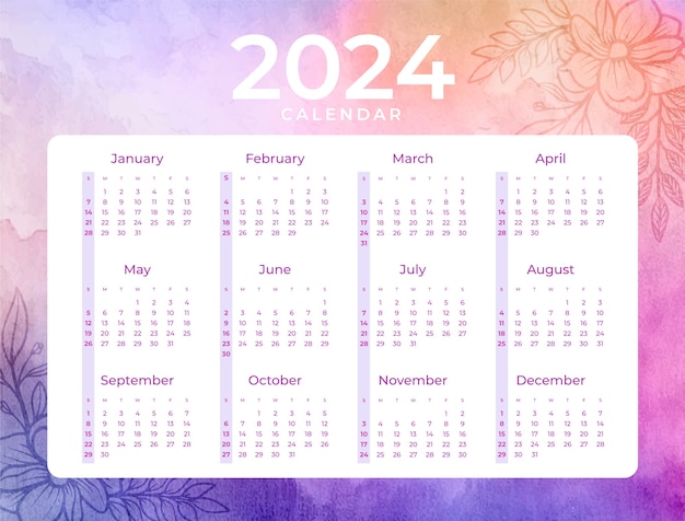 2024 calendar