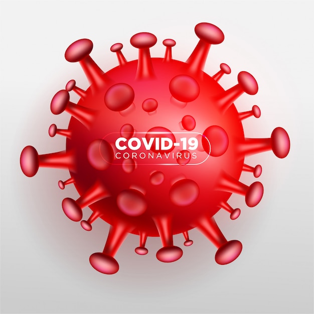 3D Covid Coronavirus