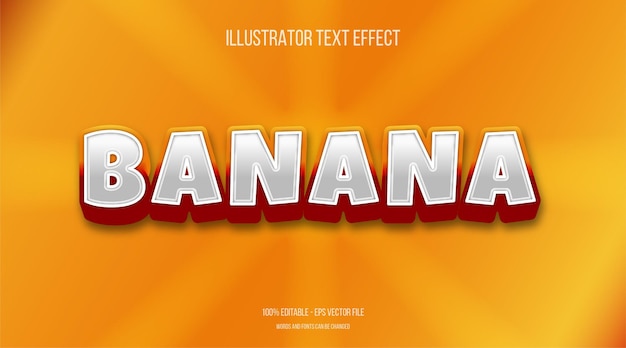 Free vector 3d cute text effect