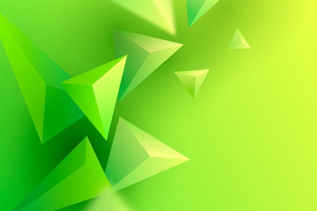 3d traingle background in vivid colors