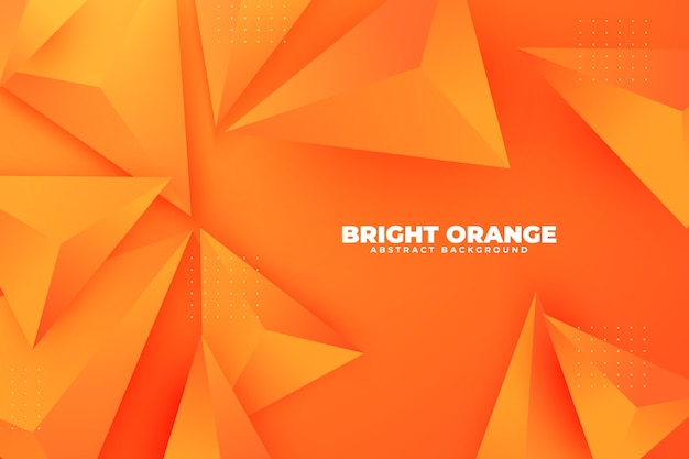 3d triangle background with vivid colors