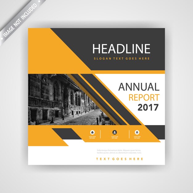 4A brochure mockup template