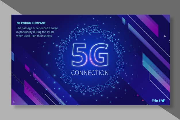 5g banner template