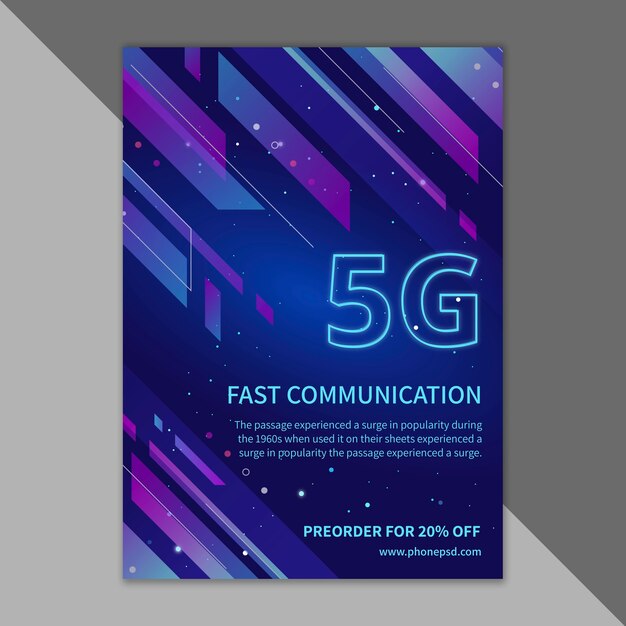 5g flyer template