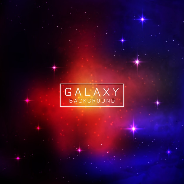 Free Vector abstarct galaxy background