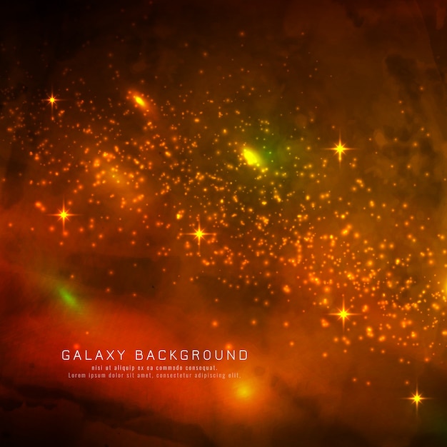 Abstarct magical galaxy background