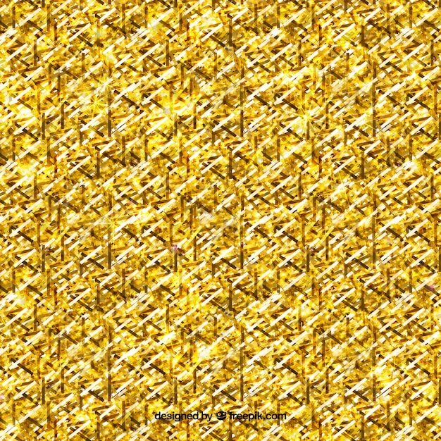 Abstract background of golden glitter