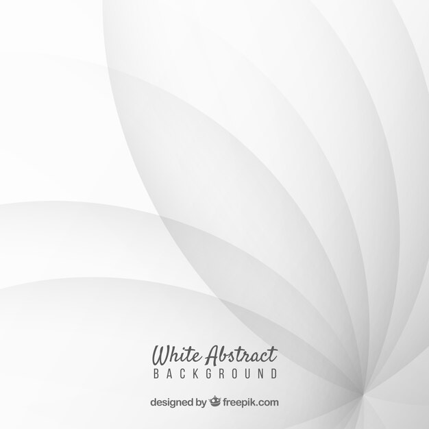 Abstract background in white color