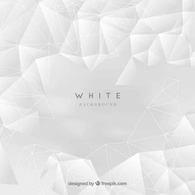 Free Vector abstract background in white color