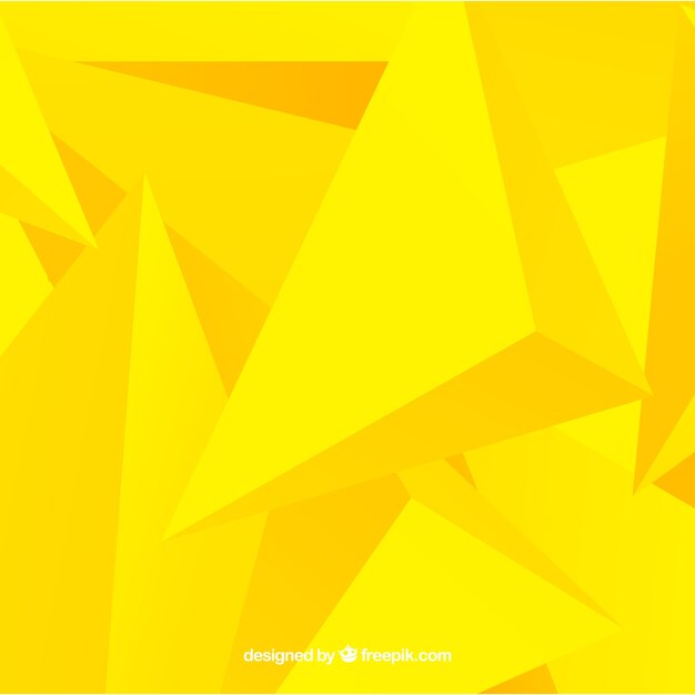 Abstract background with 3d triangles